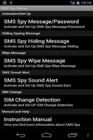 sms spy peeper code